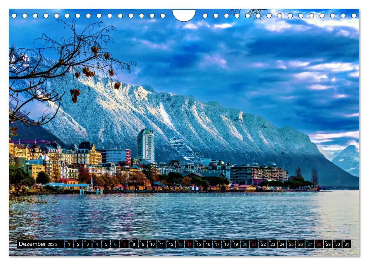 Bild: 9783383792151 | Montreux - ein Juwel am Ufer des Genfersees (Wandkalender 2025 DIN...