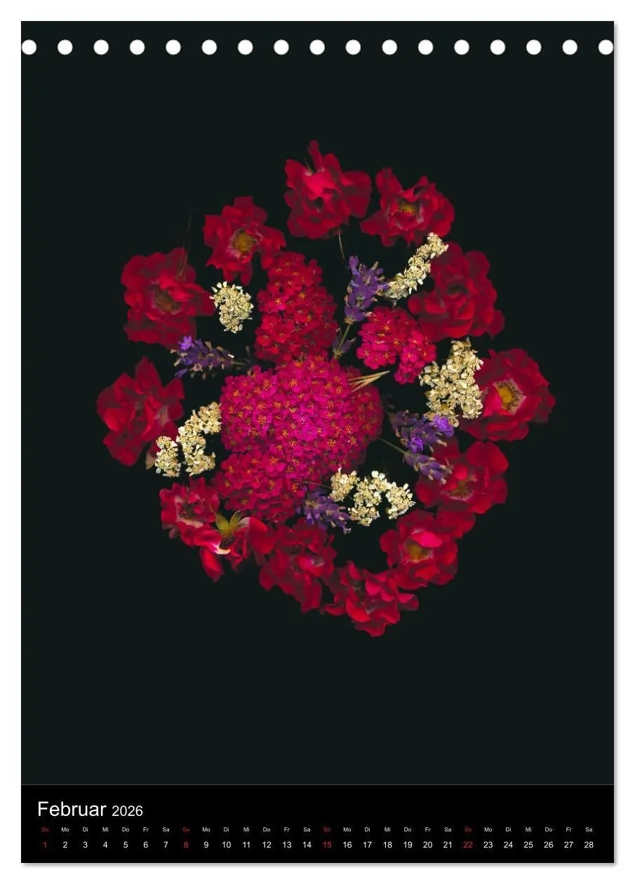 Bild: 9783516372151 | Blumen bei Nacht (Tischkalender 2026 DIN A5 hoch), CALVENDO...
