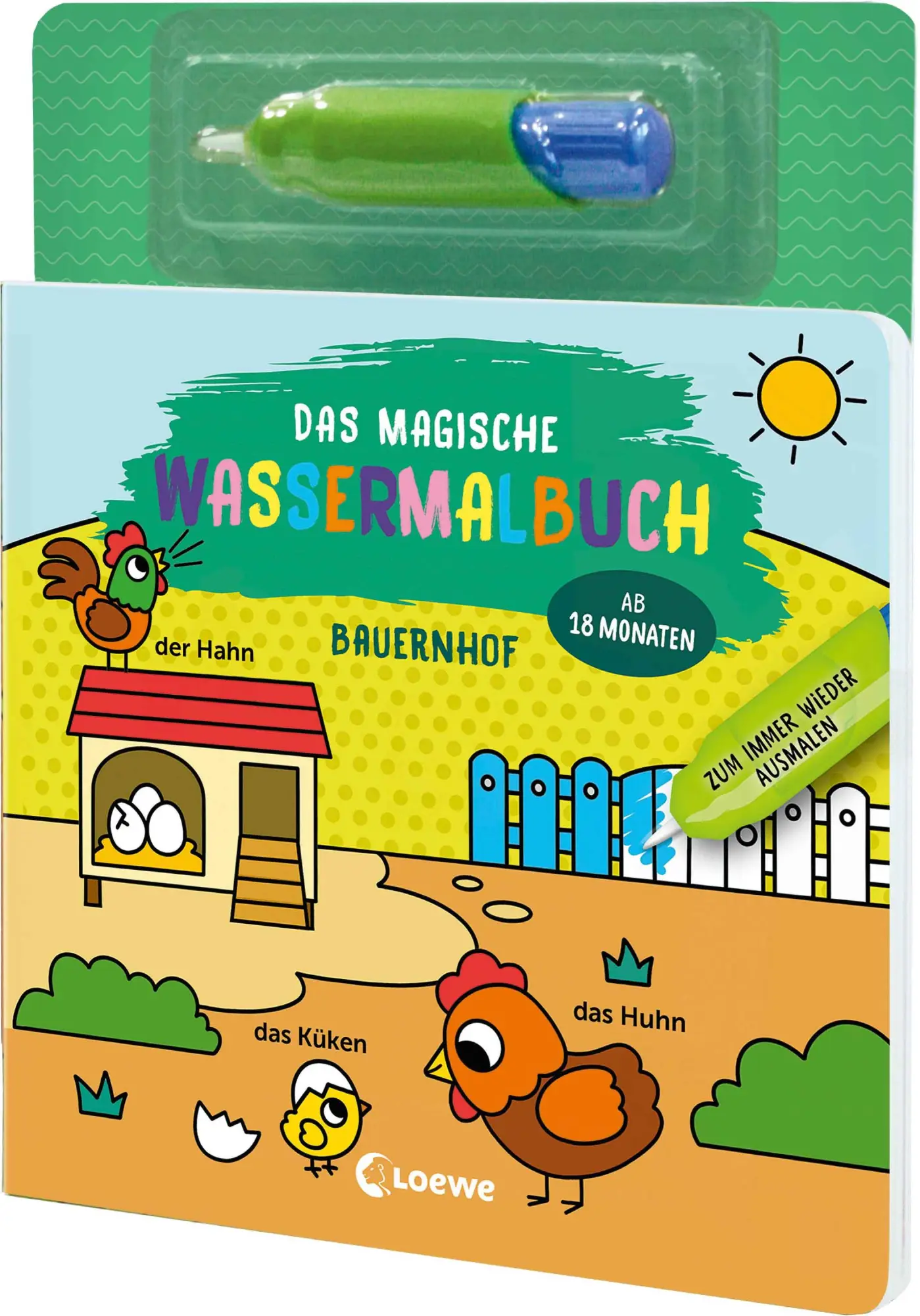 Cover: 9783743222151 | Das magische Wassermalbuch - Bauernhof | Svenja Pidde | Buch | 14 S.