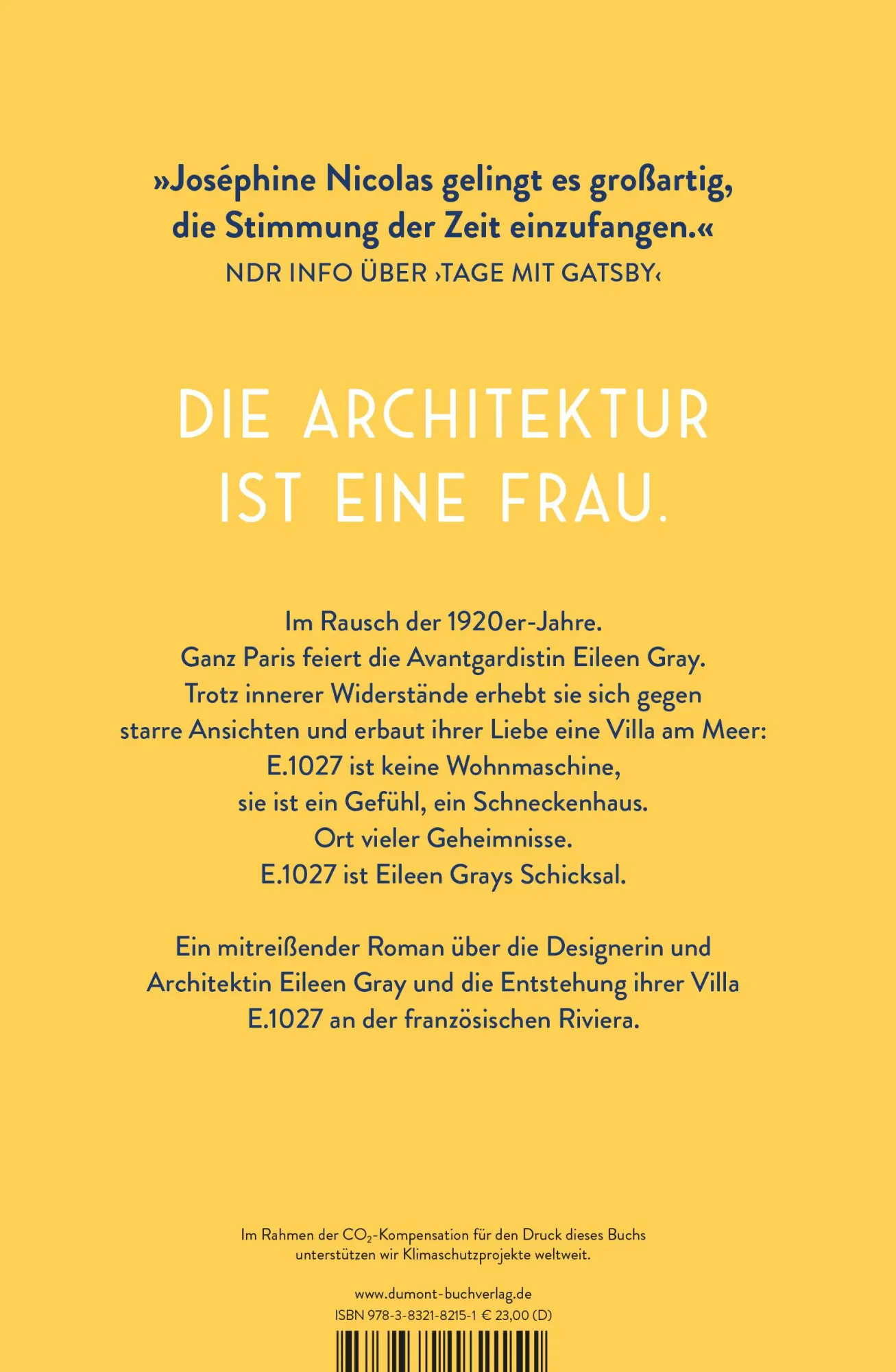 Rückseite: 9783832182151 | Das Haus am Meeresufer | Roman | Joséphine Nicolas | Buch | 416 S.