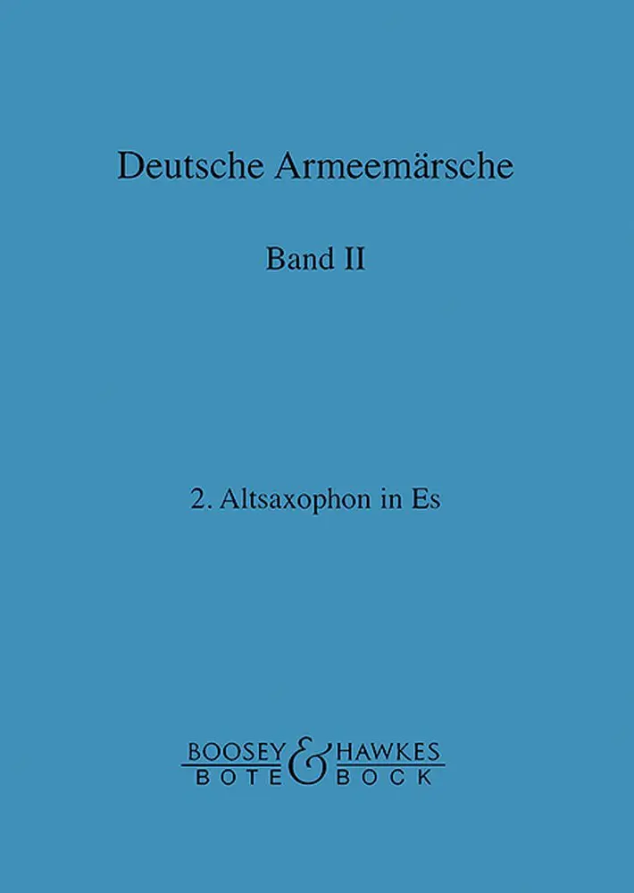 Cover: 9790202592151 | German Military Marches Band 2 | Parademarsche fur Fustruppen