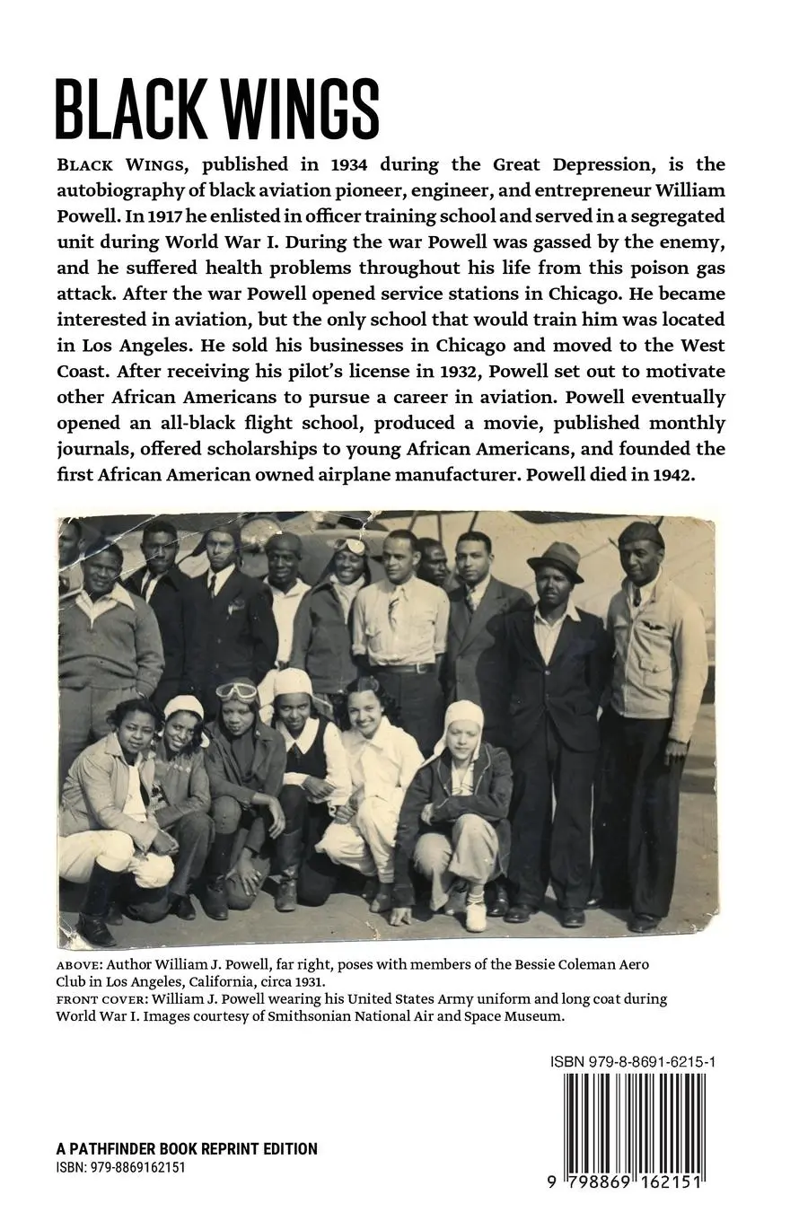 Rückseite: 9798869162151 | Black Wings | The Life of an African American Aviation Pioneer | Buch