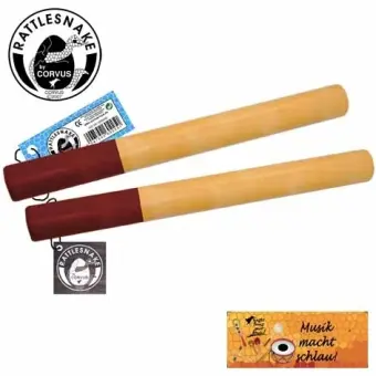 Cover: 4047542602251 | KS-Klanghoelzer 18 Cm (Paar) | Rattlesnake® | A600225 | Deutsch | 2011