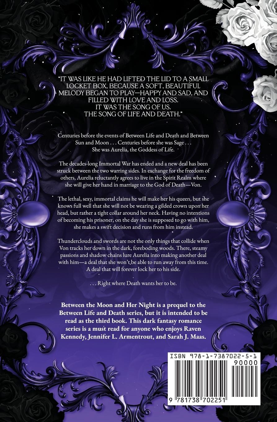 Rückseite: 9781738702251 | Between the Moon and Her Night | Jaclyn Kot | Taschenbuch | Englisch