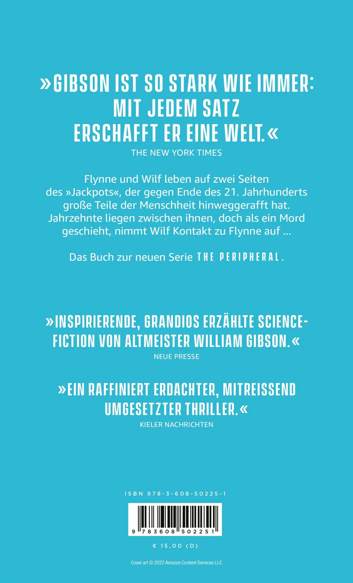 Rückseite: 9783608502251 | Peripherie - Das Buch zur Serie THE PERIPHERAL | William Gibson | Buch