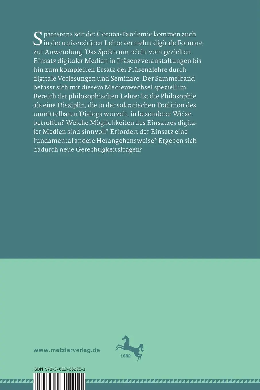 Rückseite: 9783662652251 | Philosophiedidaktik 4.0? | Minkyung Kim (u. a.) | Taschenbuch | ix