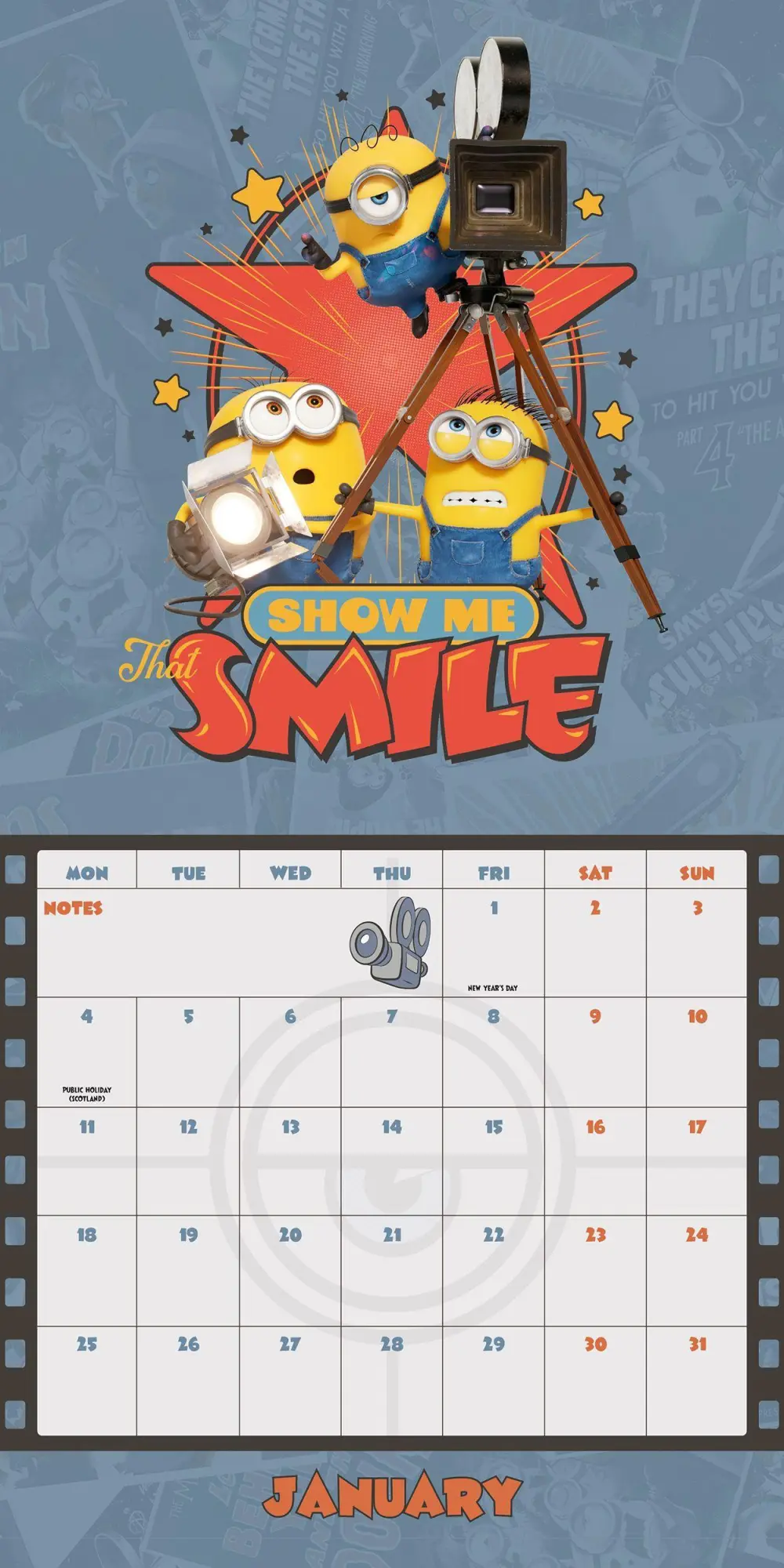 Bild: 9783803532251 | Minions 3 - Minions &amp; Monsters 2027 | Kalender | Wall-Kalender | 28 S.