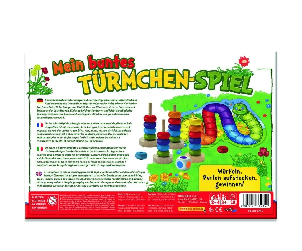 Bild: 4000826012351 | Mein buntes Türmchenspiel | Spiel | 606011235 | Deutsch | 2013