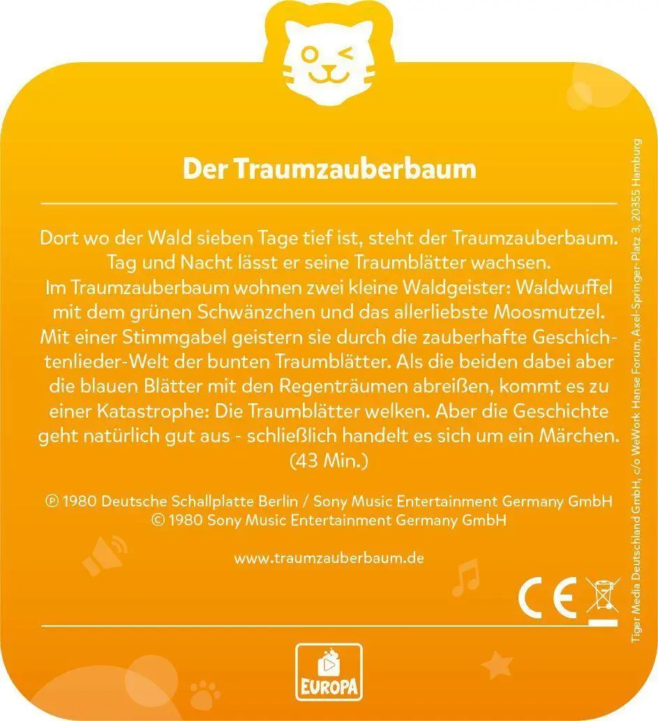 Bild: 4260535482351 | tigercard - Der Traumzauberbaum | Deutsch | 2020 | EAN 4260535482351