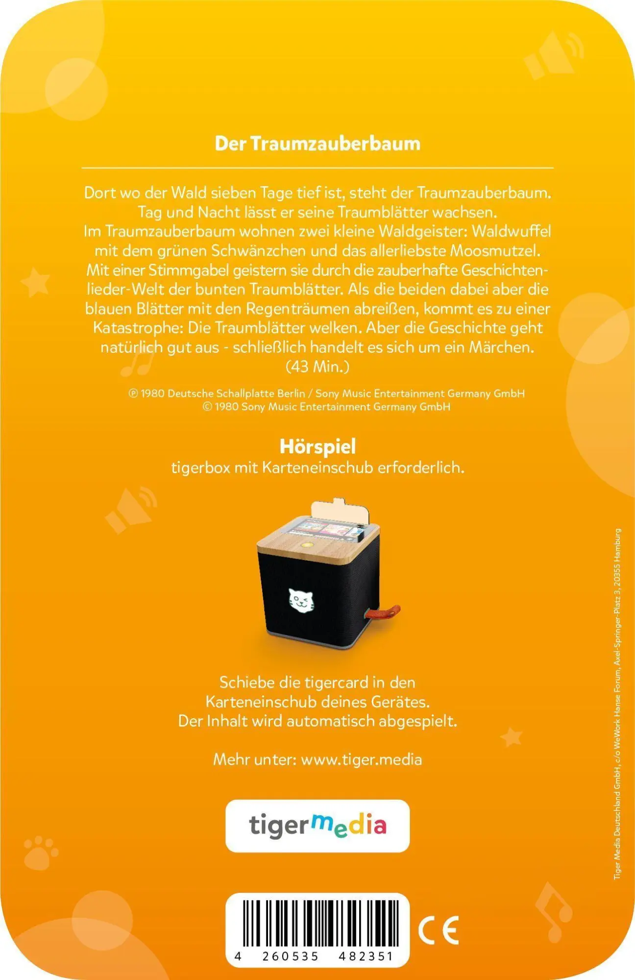 Bild: 4260535482351 | tigercard - Der Traumzauberbaum | Deutsch | 2020 | EAN 4260535482351