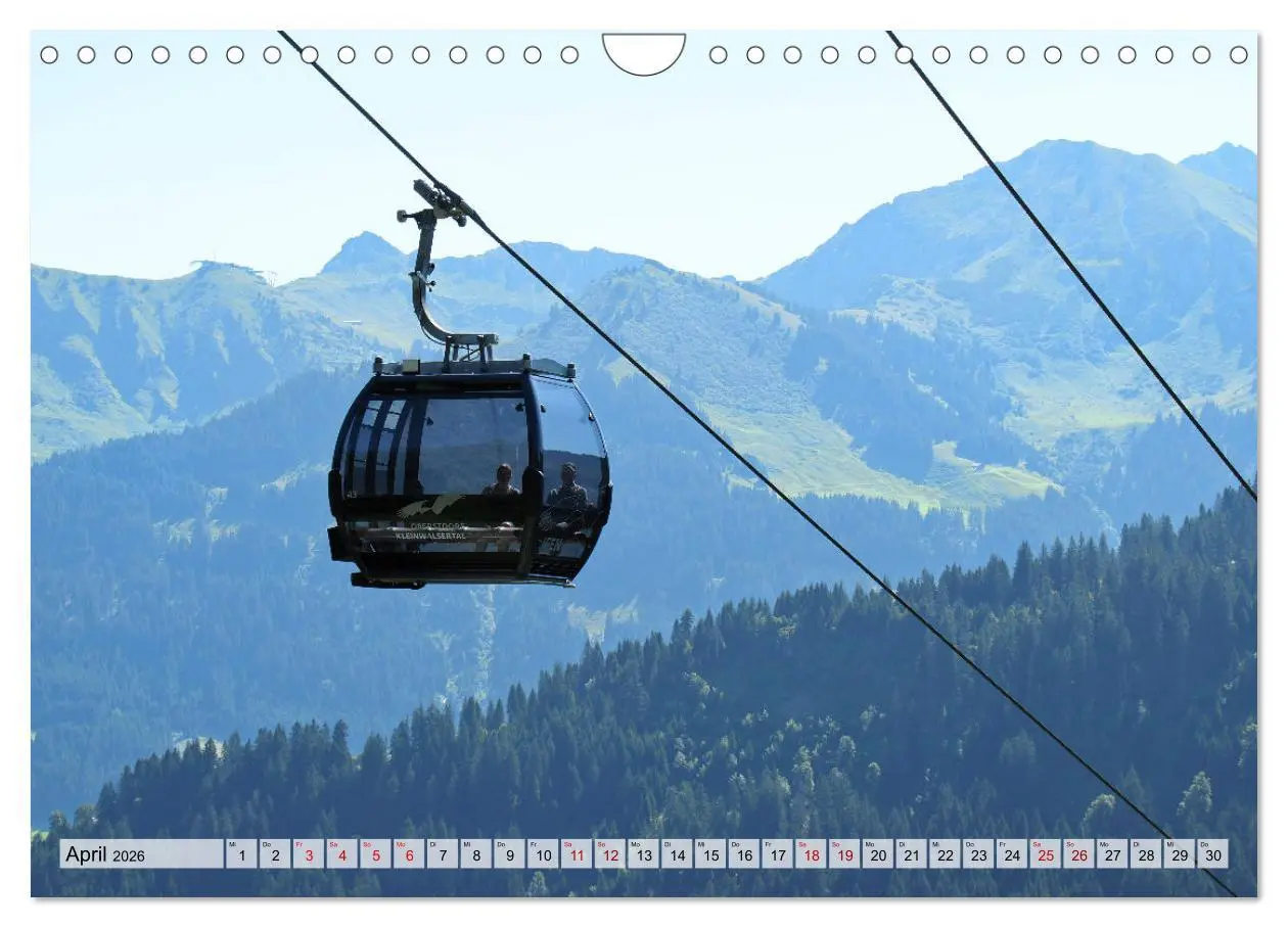 Bild: 9783457332351 | Bergbahnen in den Alpen (Wandkalender 2026 DIN A4 quer), CALVENDO...