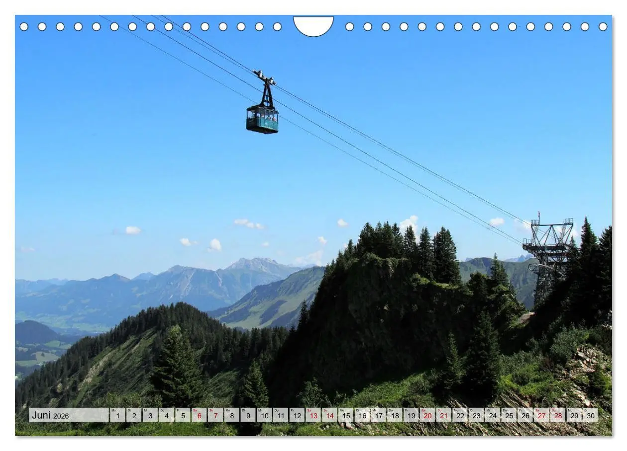 Bild: 9783457332351 | Bergbahnen in den Alpen (Wandkalender 2026 DIN A4 quer), CALVENDO...