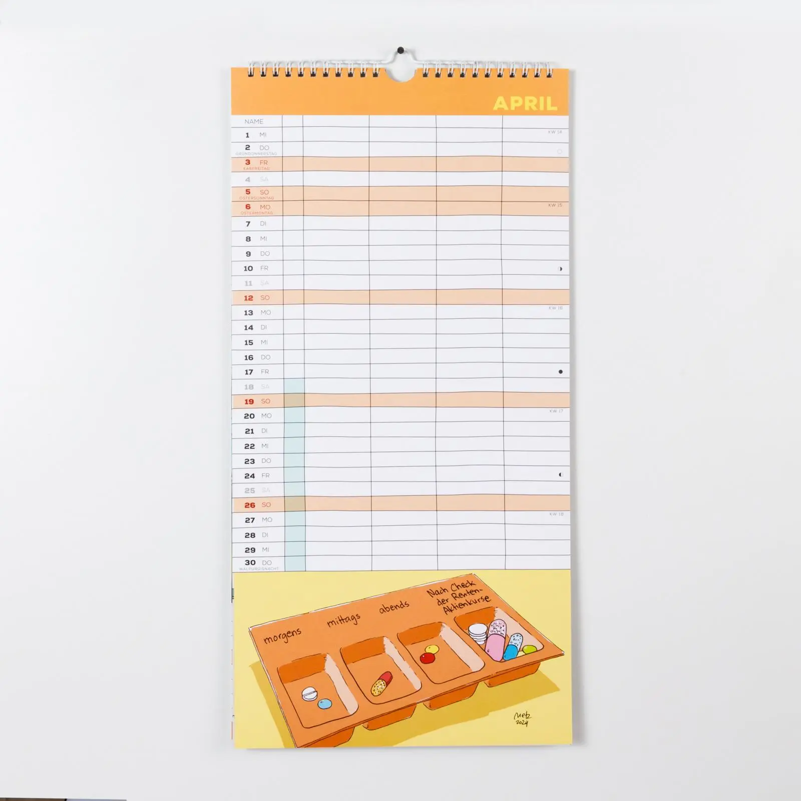 Bild: 9783830322351 | Planer für den Ruhestand 2026: 4 Spalten für jeden Monat | Kalender