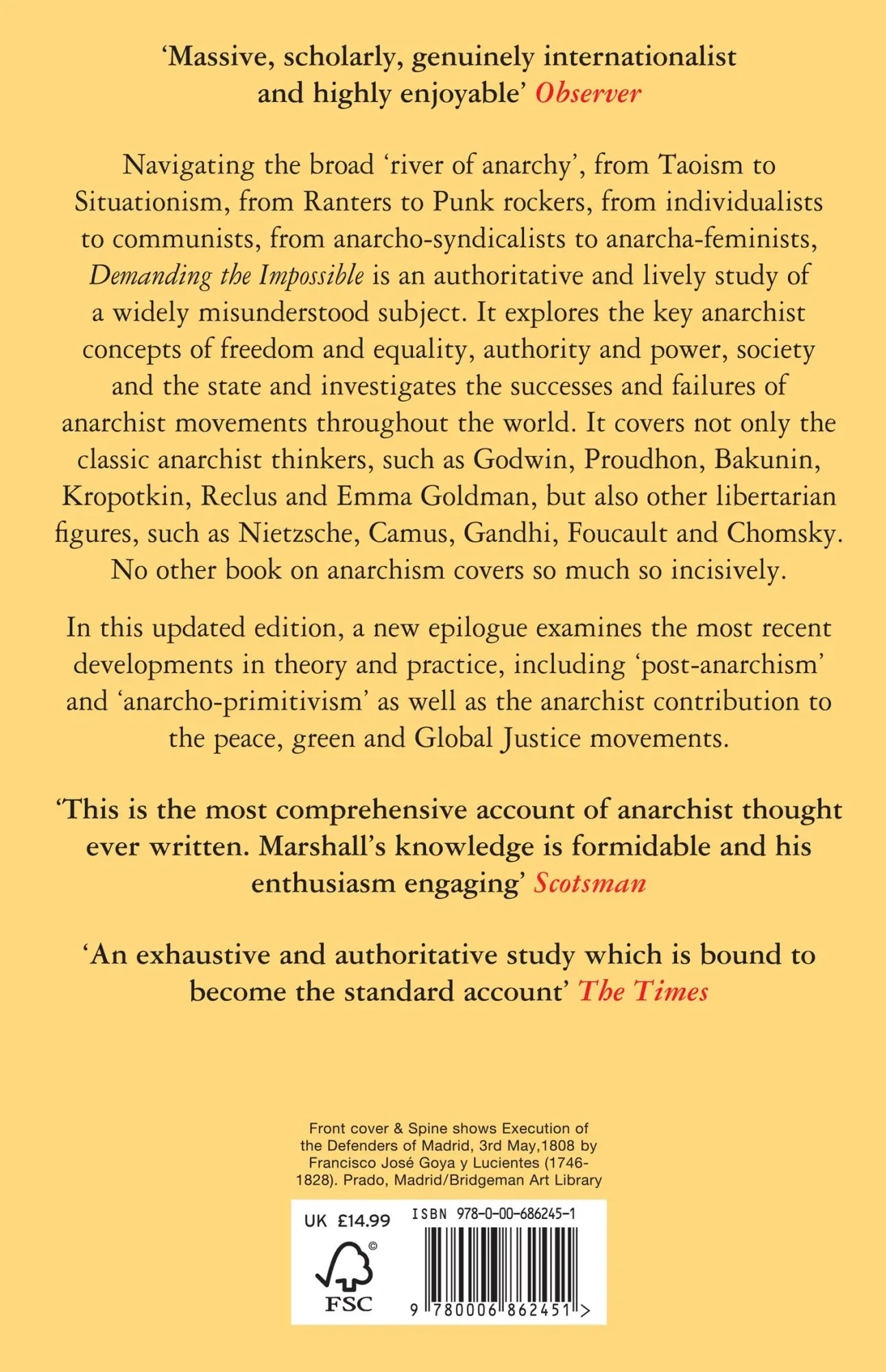 Rückseite: 9780006862451 | Demanding the Impossible | Peter Marshall | Taschenbuch | Englisch