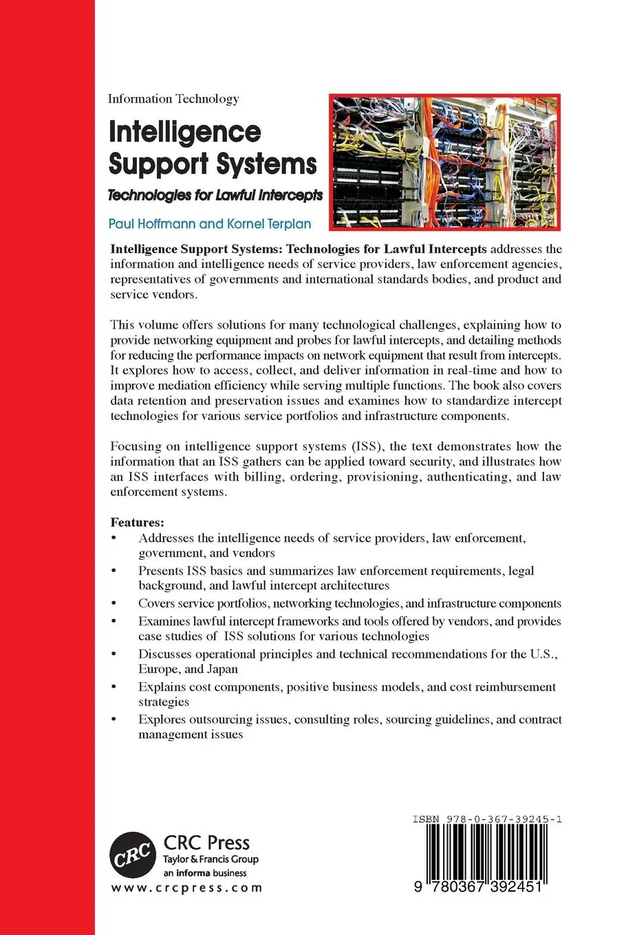 Rückseite: 9780367392451 | Intelligence Support Systems | Technologies for Lawful Intercepts