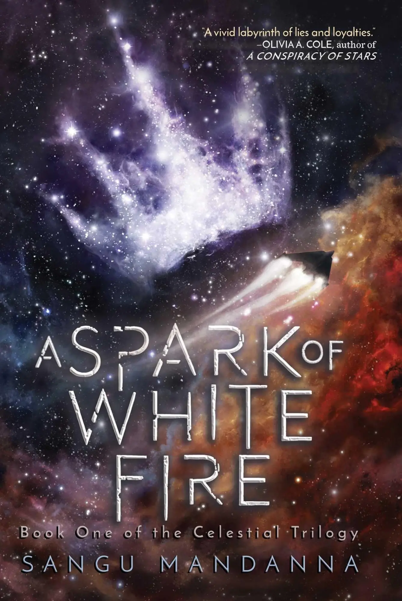 Cover: 9781510742451 | A Spark of White Fire | Book One of the Celestial Trilogy | Mandanna