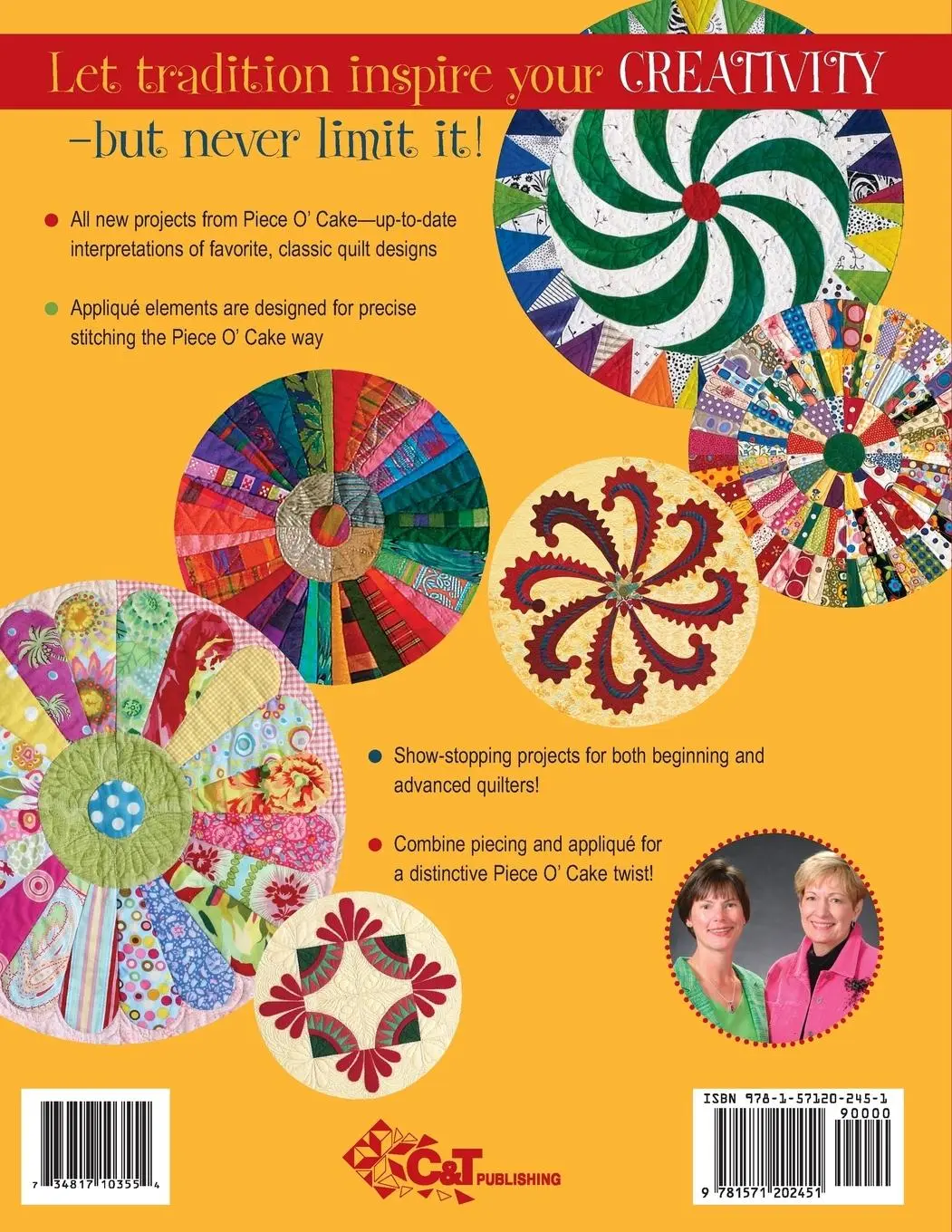 Rückseite: 9781571202451 | Quilts with a Spin - Print-On-Demand Edition | Becky Goldsmith (u. a.)