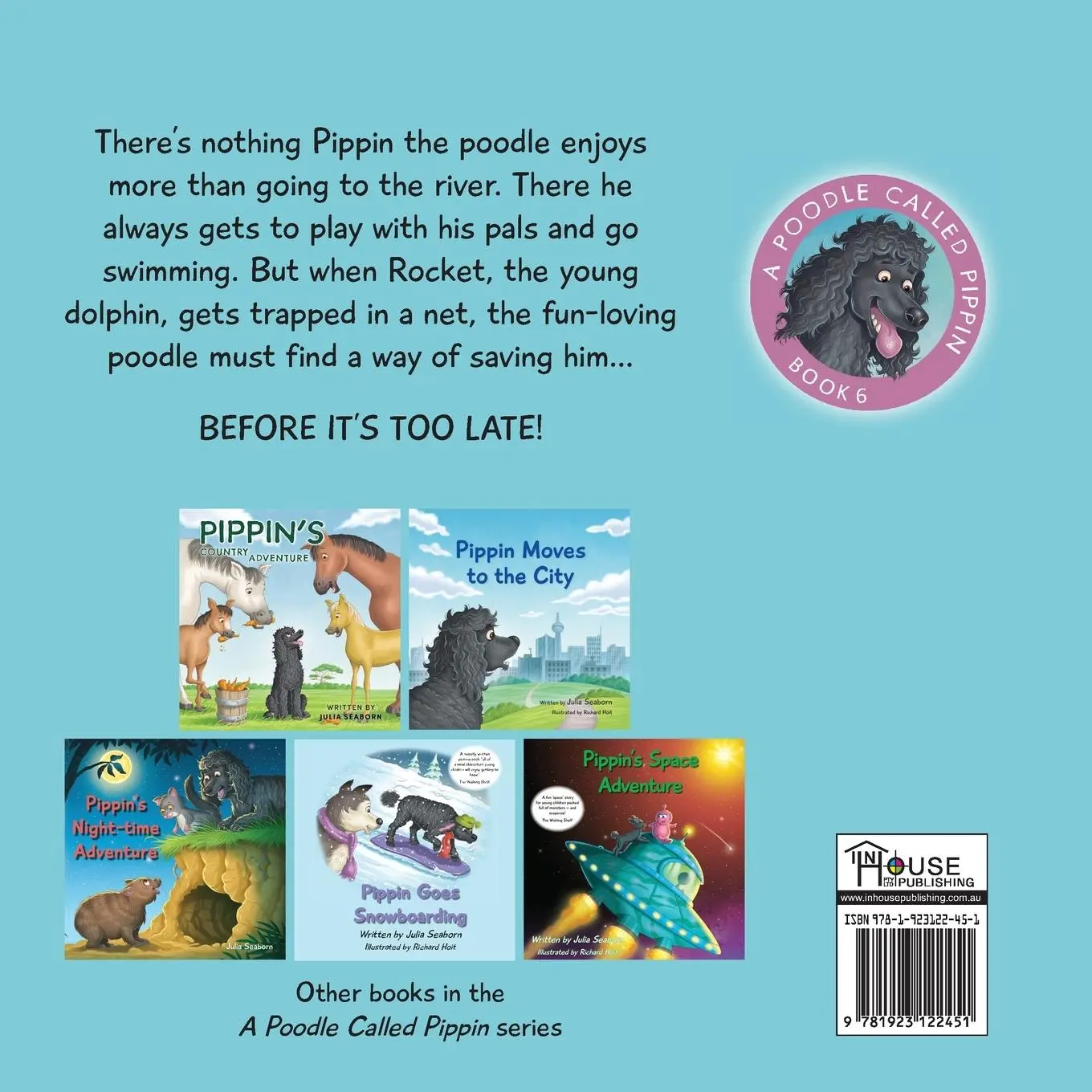 Rückseite: 9781923122451 | Pippin's River Rescue | Julia I Seaborn | Taschenbuch | Englisch
