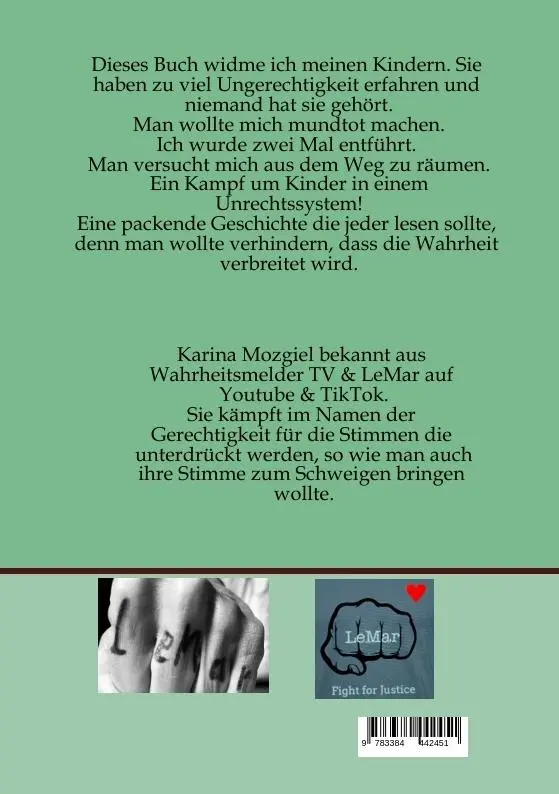 Rückseite: 9783384442451 | Als liebende Mutter brutal den eigenen Kindern entrissen | Mozgiel