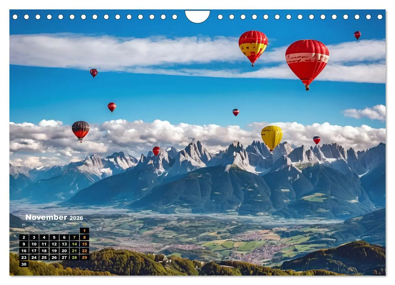 Bild: 9783457322451 | Freiheit in den Lüften . Mit dem Heißluftballon unterwegs...