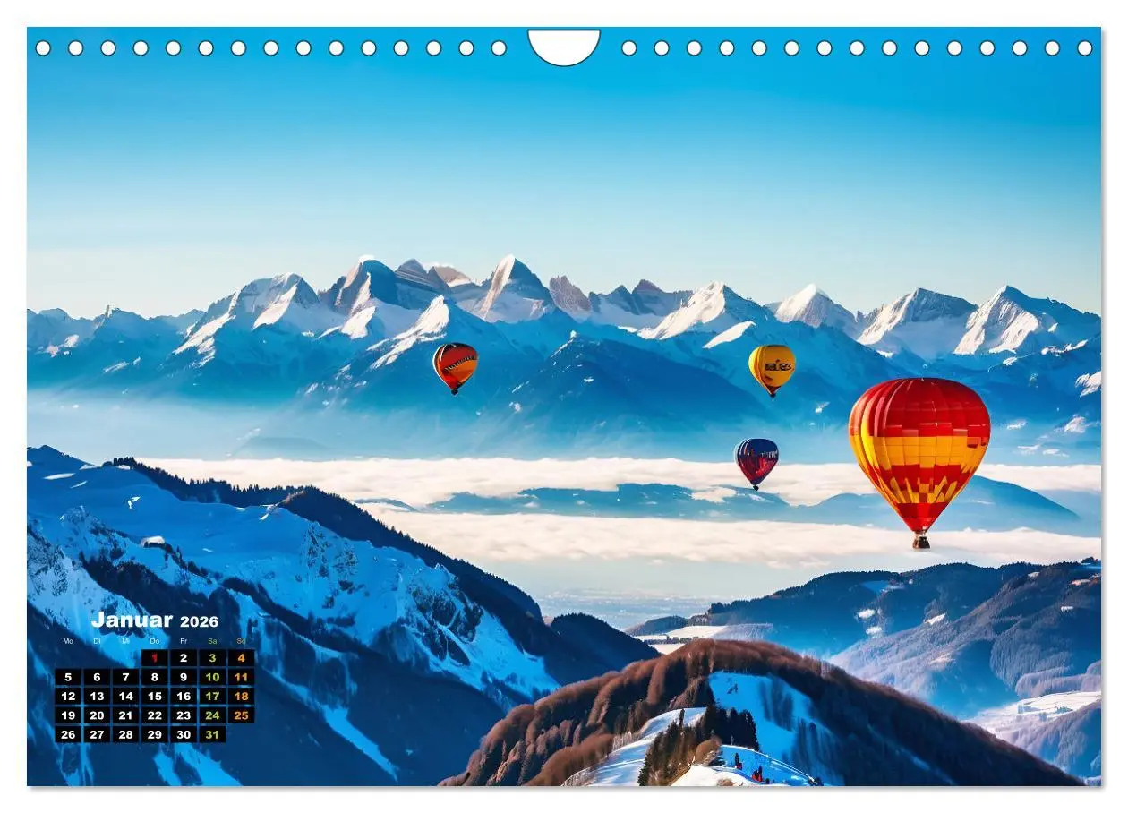 Bild: 9783457322451 | Freiheit in den Lüften . Mit dem Heißluftballon unterwegs...