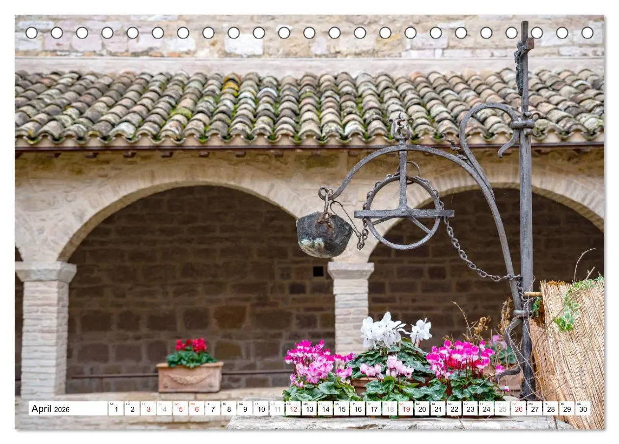 Bild: 9783457702451 | Assisi - Mittelalterliches Herz Italiens (Tischkalender 2026 DIN A5...