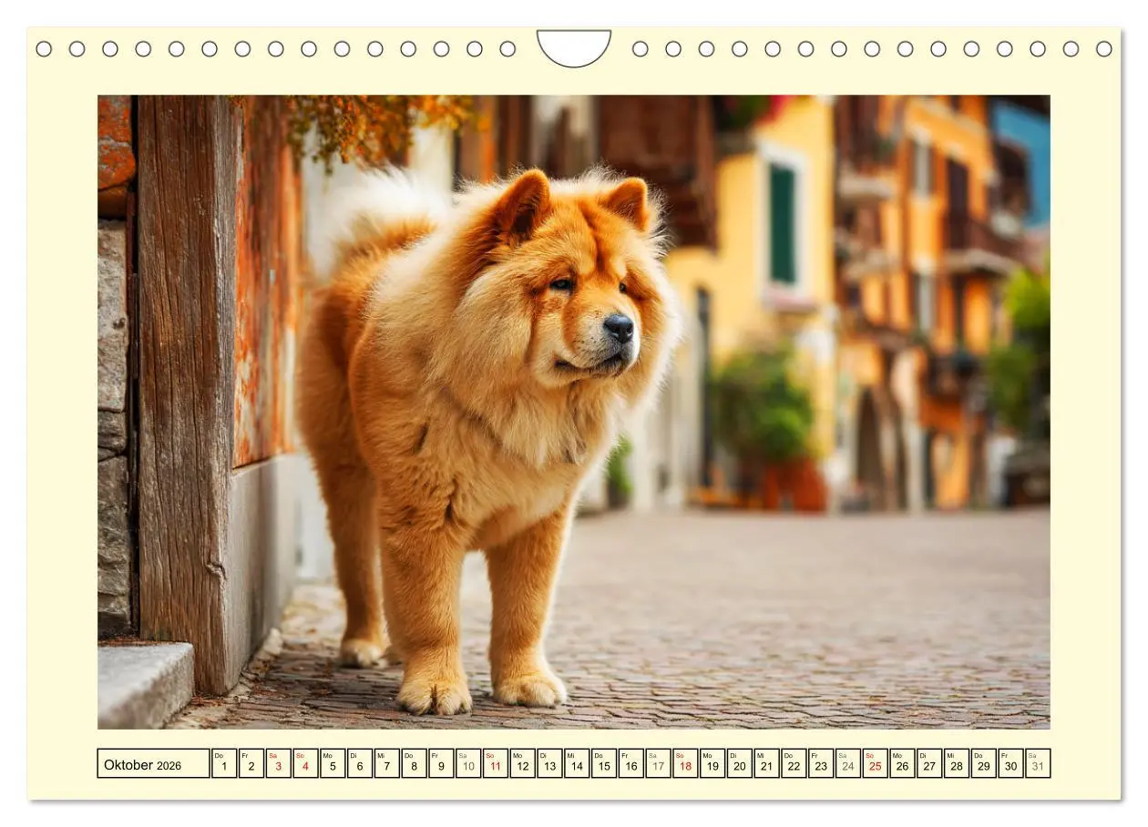 Bild: 9783457942451 | Chow Chow Momente. Fellpoesie aus dem Reich der Mitte (Wandkalender...