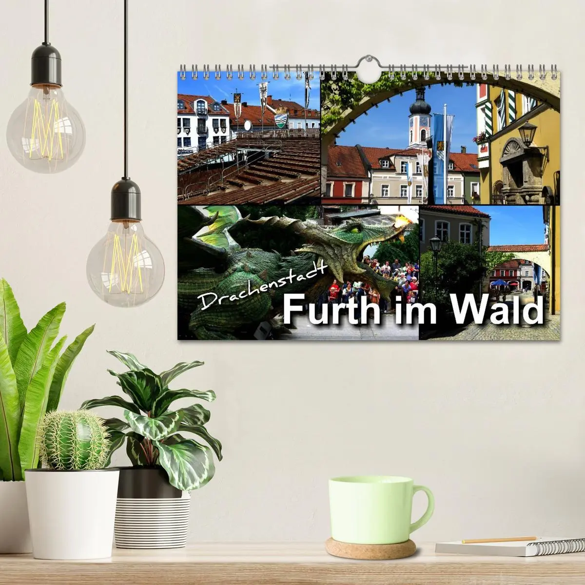 Bild: 9783516032451 | Drachenstadt Furth im Wald (Wandkalender 2026 DIN A4 quer),...