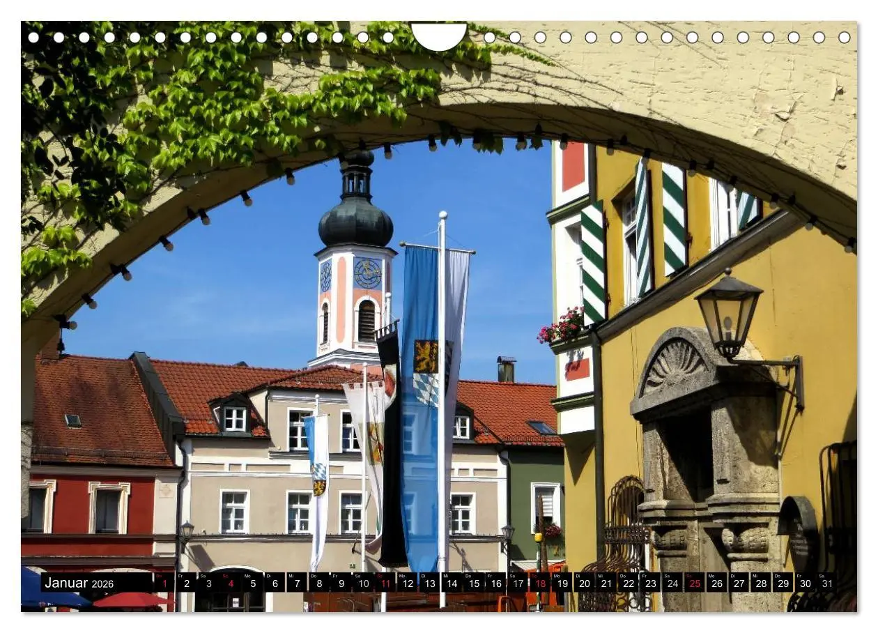 Bild: 9783516032451 | Drachenstadt Furth im Wald (Wandkalender 2026 DIN A4 quer),...