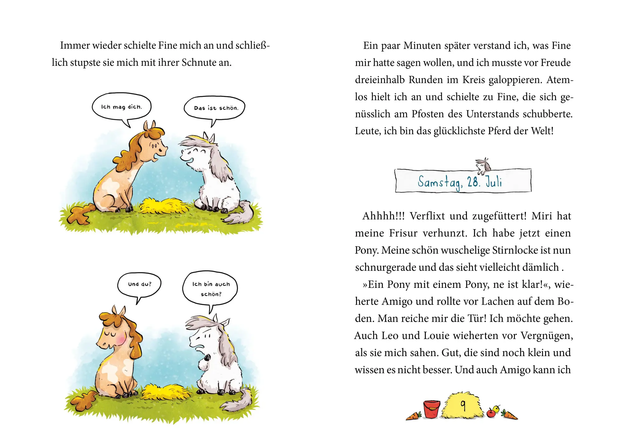 Bild: 9783764152451 | Ich bin Flocke - Alle Hufe voll zu tun! | Maren Dammann | Buch | 2023