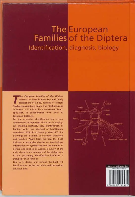 Rückseite: 9789050112451 | The European Families of the Diptera | Pjotr Oosterbroek | Taschenbuch
