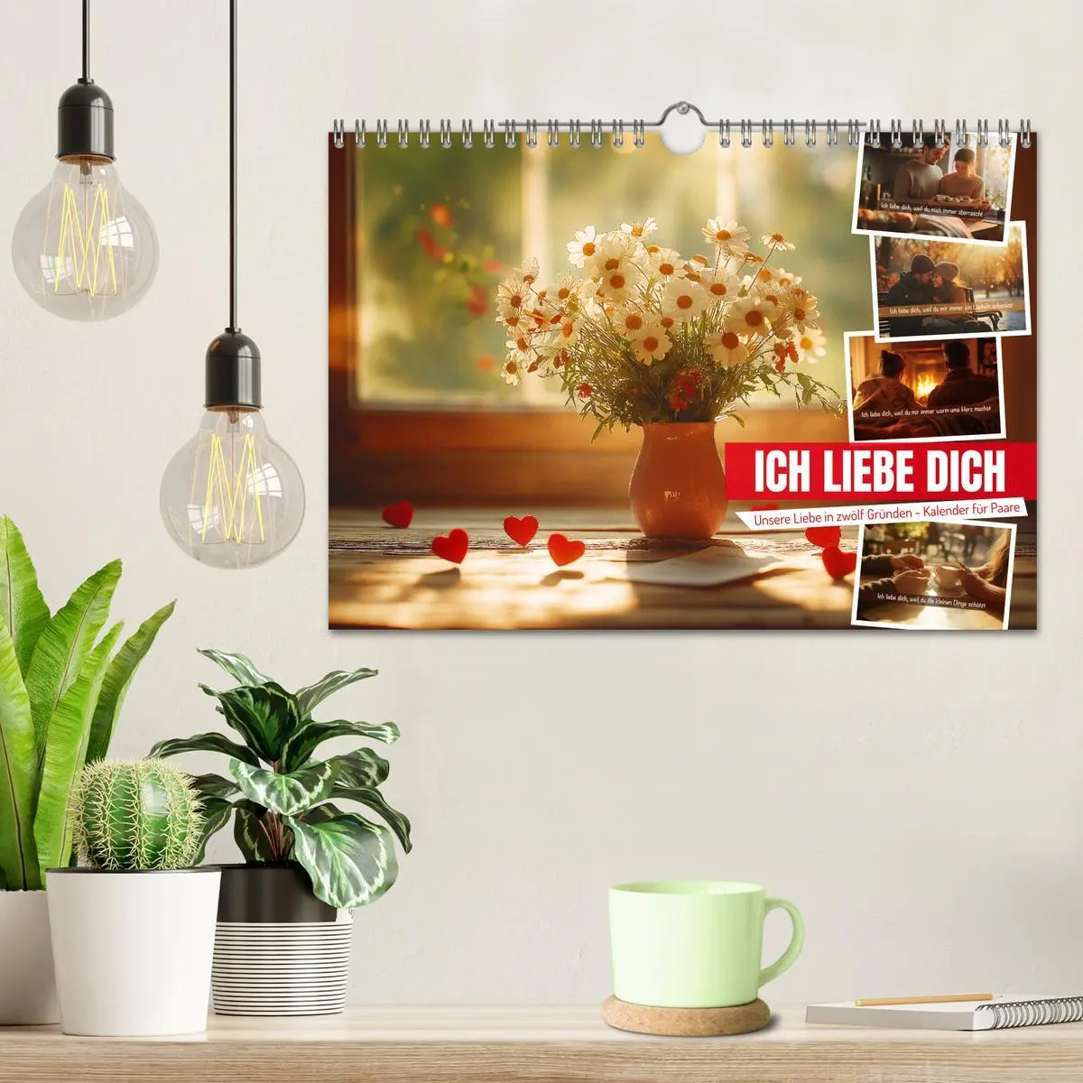 Bild: 9783457312551 | ICH LIEBE DICH - Unsere Liebe in zwölf Gründen (Wandkalender 2026...