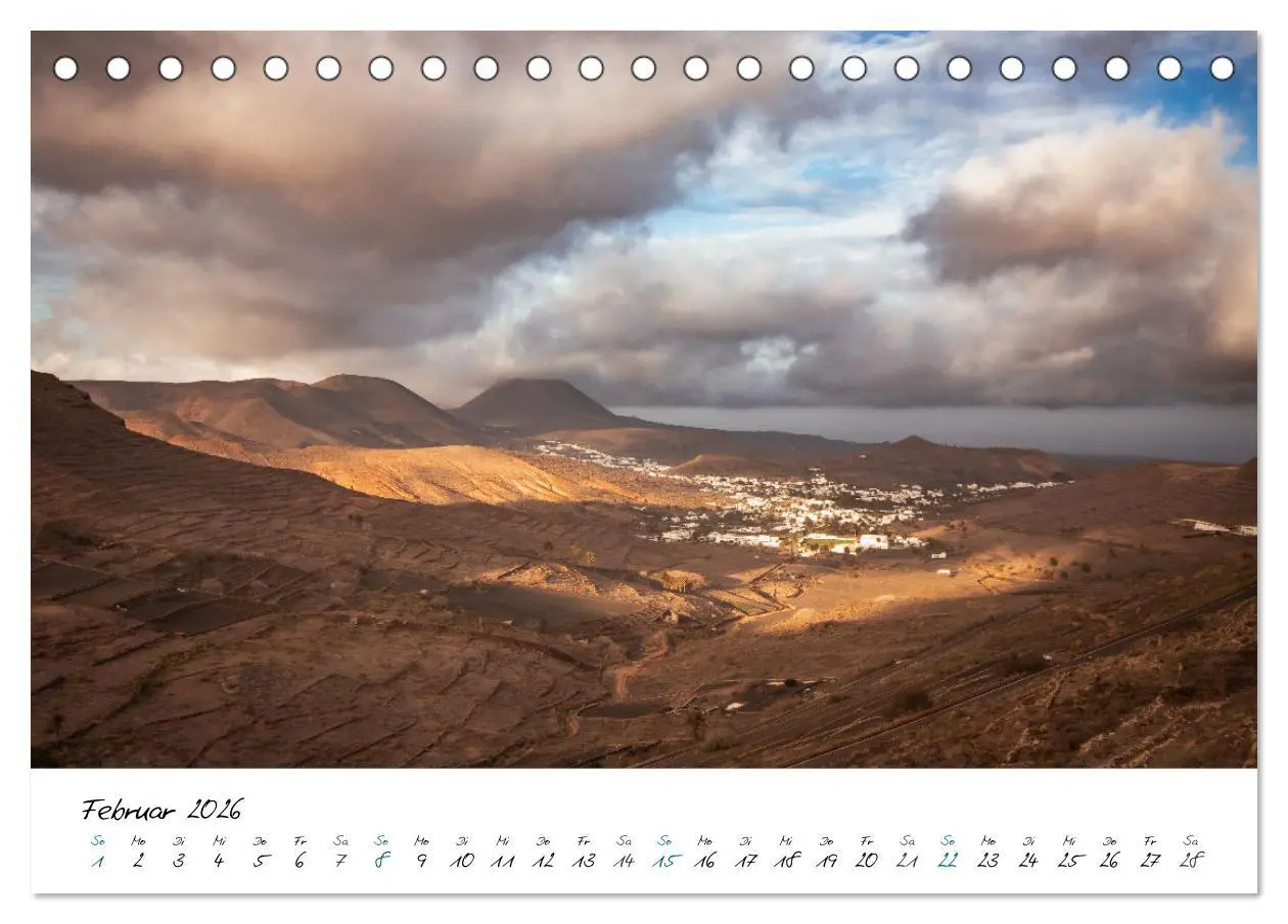 Bild: 9783457622551 | Lanzarote - Inselglück im Atlantik (Tischkalender 2026 DIN A5...