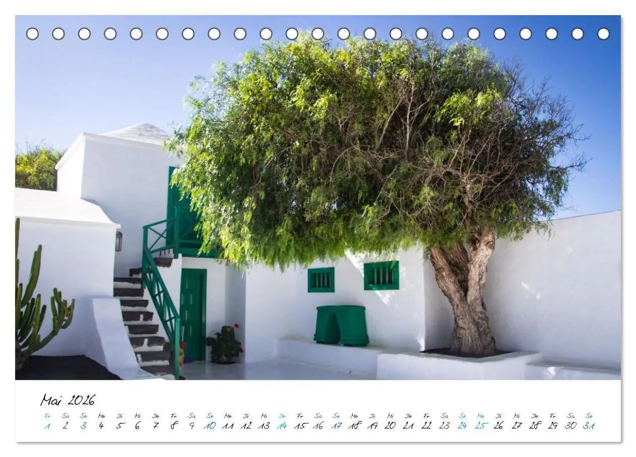 Bild: 9783457622551 | Lanzarote - Inselglück im Atlantik (Tischkalender 2026 DIN A5...