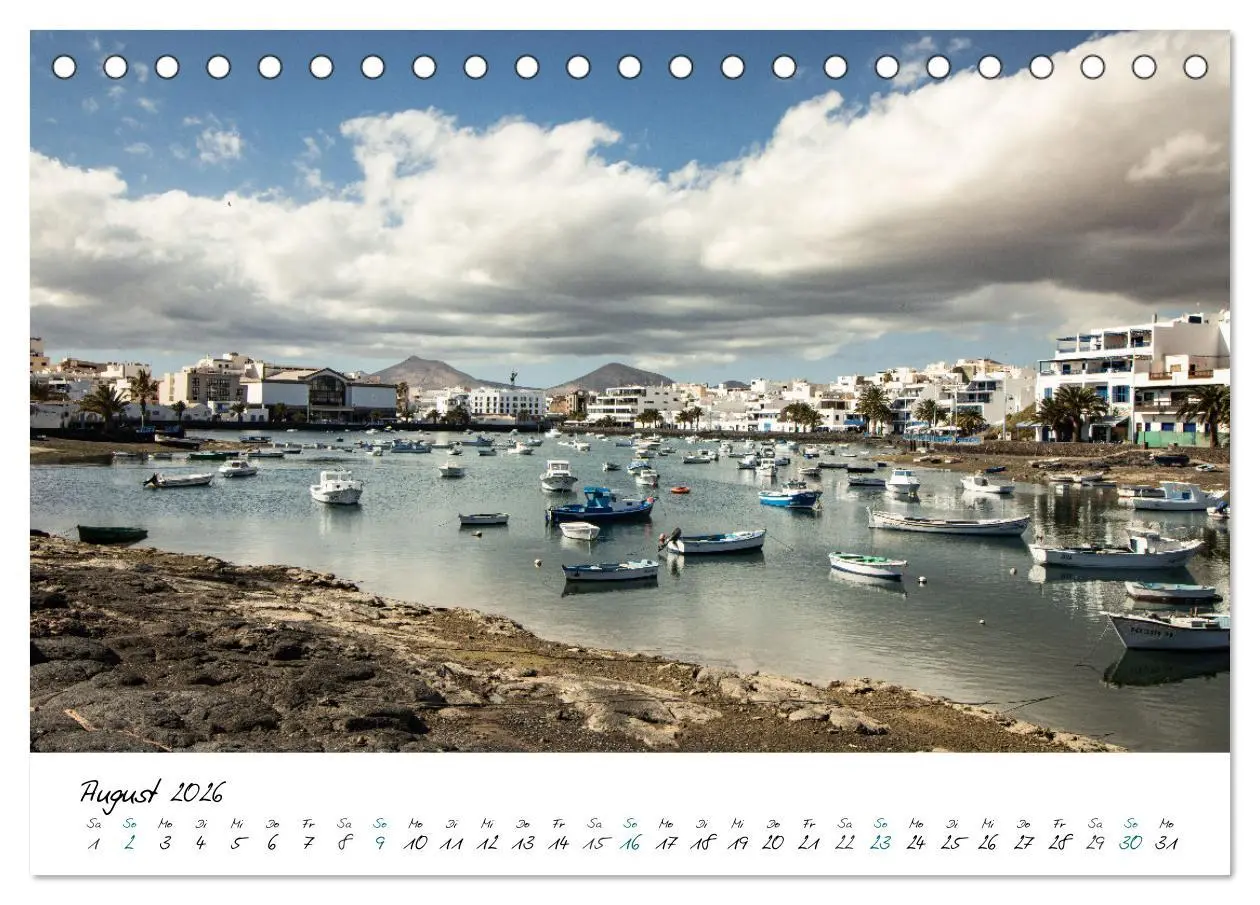 Bild: 9783457622551 | Lanzarote - Inselglück im Atlantik (Tischkalender 2026 DIN A5...