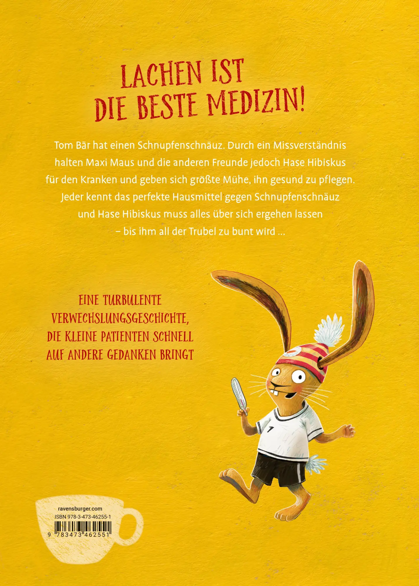 Rückseite: 9783473462551 | Hase Hibiskus und der Schnupfenschnäuz | Andreas König | Buch | 32 S.