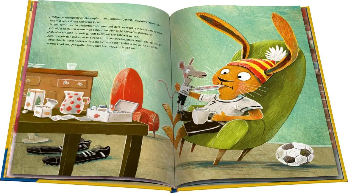 Bild: 9783473462551 | Hase Hibiskus und der Schnupfenschnäuz | Andreas König | Buch | 32 S.