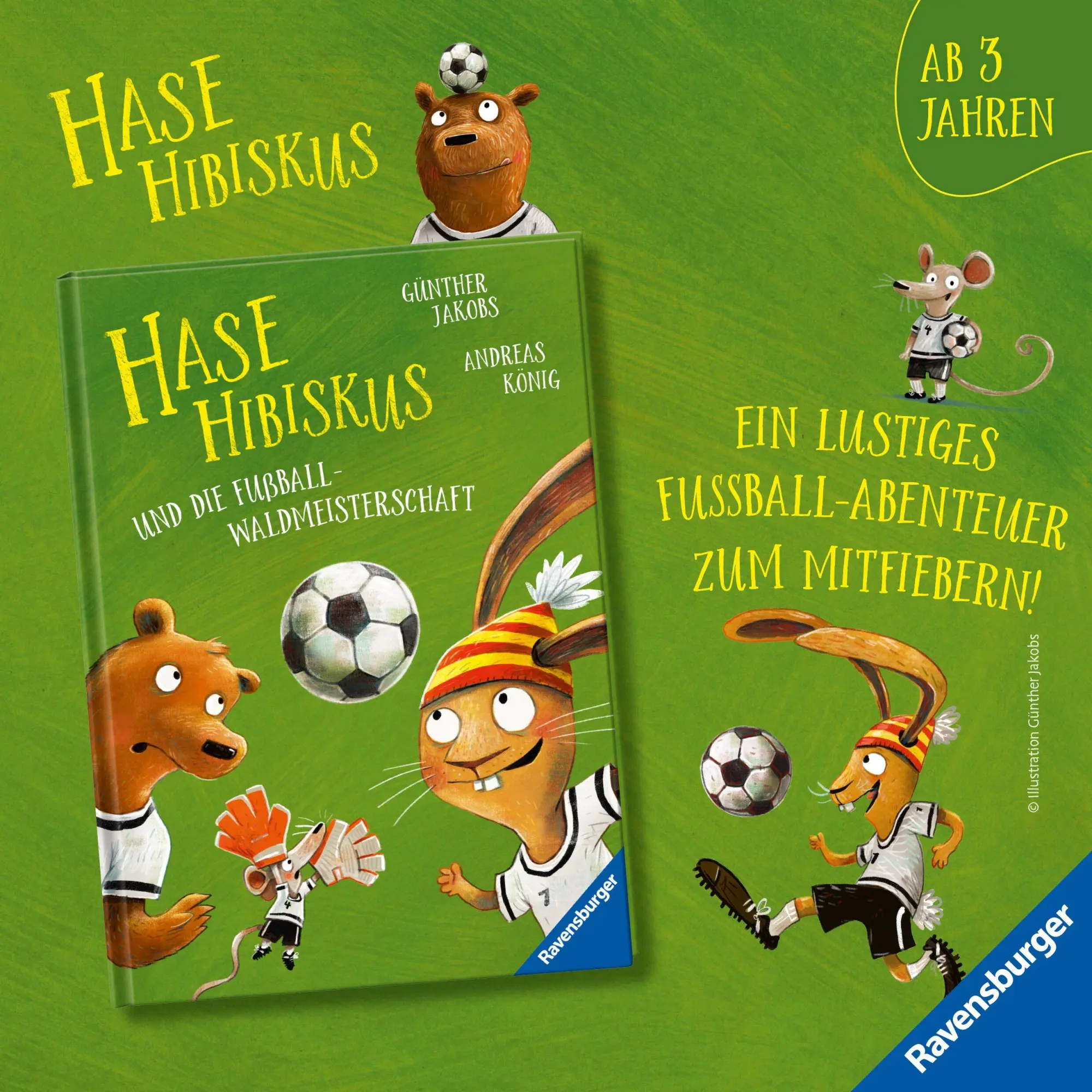 Bild: 9783473462551 | Hase Hibiskus und der Schnupfenschnäuz | Andreas König | Buch | 32 S.