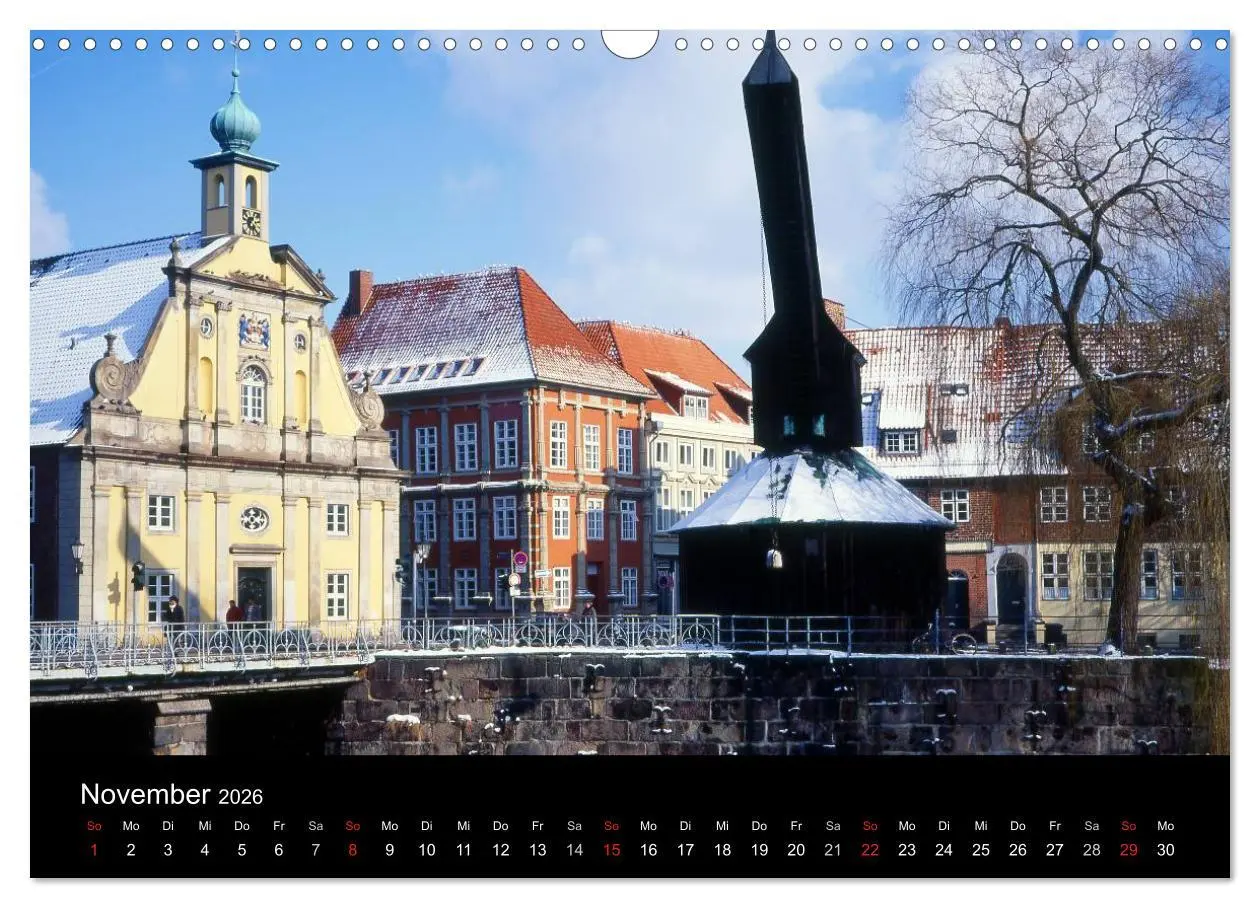Bild: 9783516192551 | Lüneburg und die Lüneburger Heide (Wandkalender 2026 DIN A3 quer),...