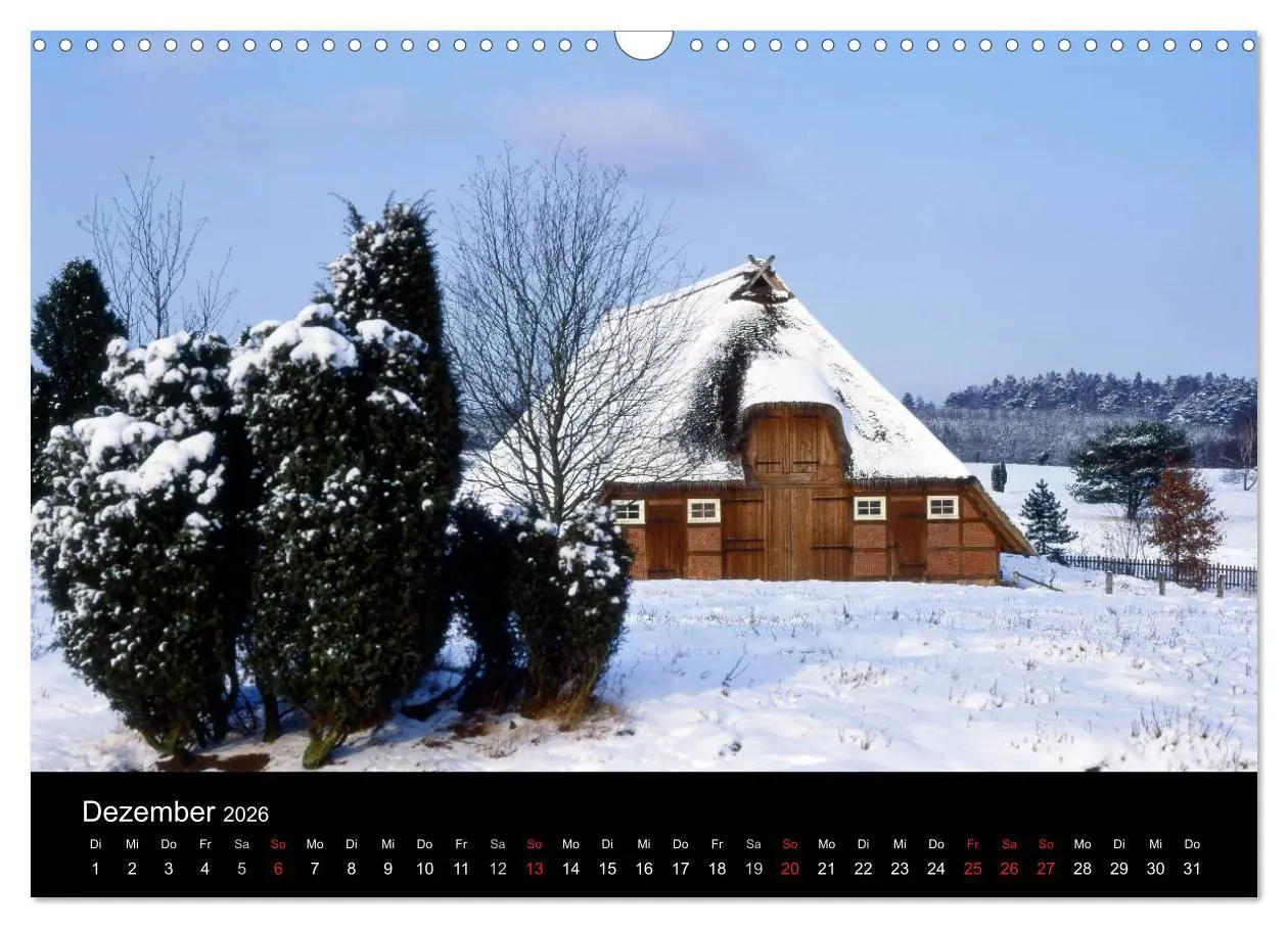 Bild: 9783516192551 | Lüneburg und die Lüneburger Heide (Wandkalender 2026 DIN A3 quer),...