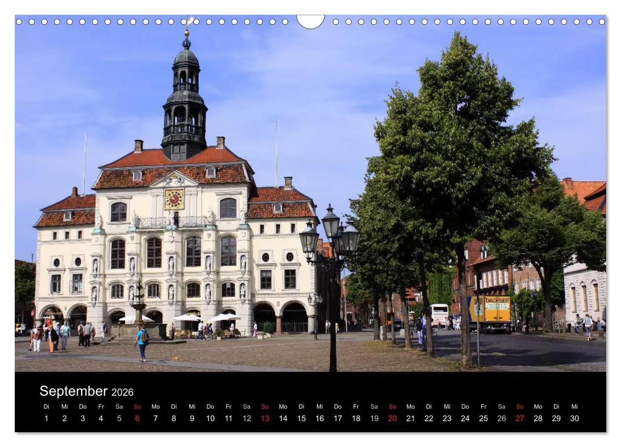 Bild: 9783516192551 | Lüneburg und die Lüneburger Heide (Wandkalender 2026 DIN A3 quer),...