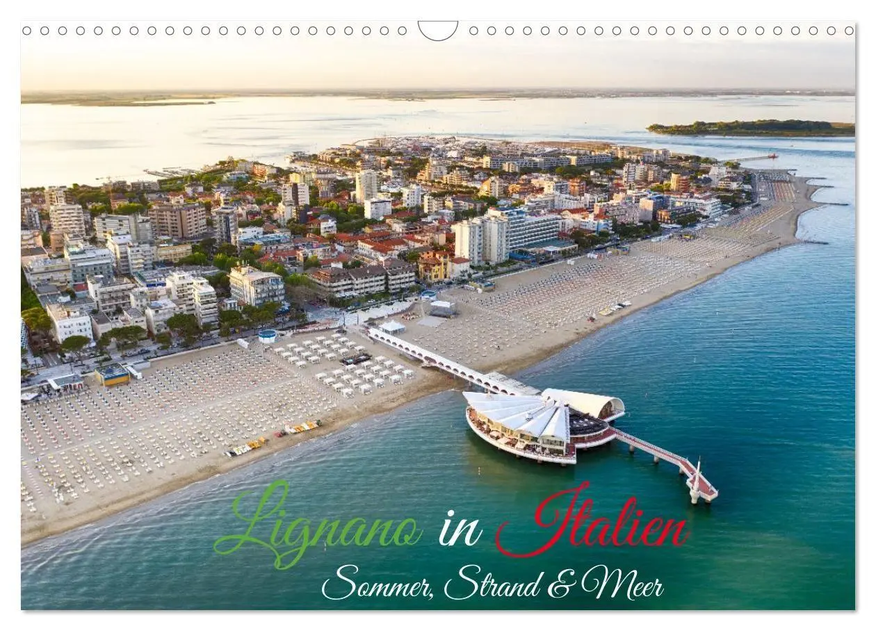 Cover: 9783516712551 | Lignano in Italien. Sommer Strand und Meer (Wandkalender 2026 DIN...