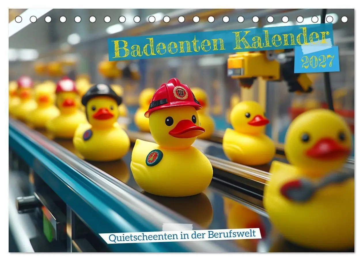 Cover: 9783569042551 | Badeenten Kalender - Quietscheenten in der Berufswelt...