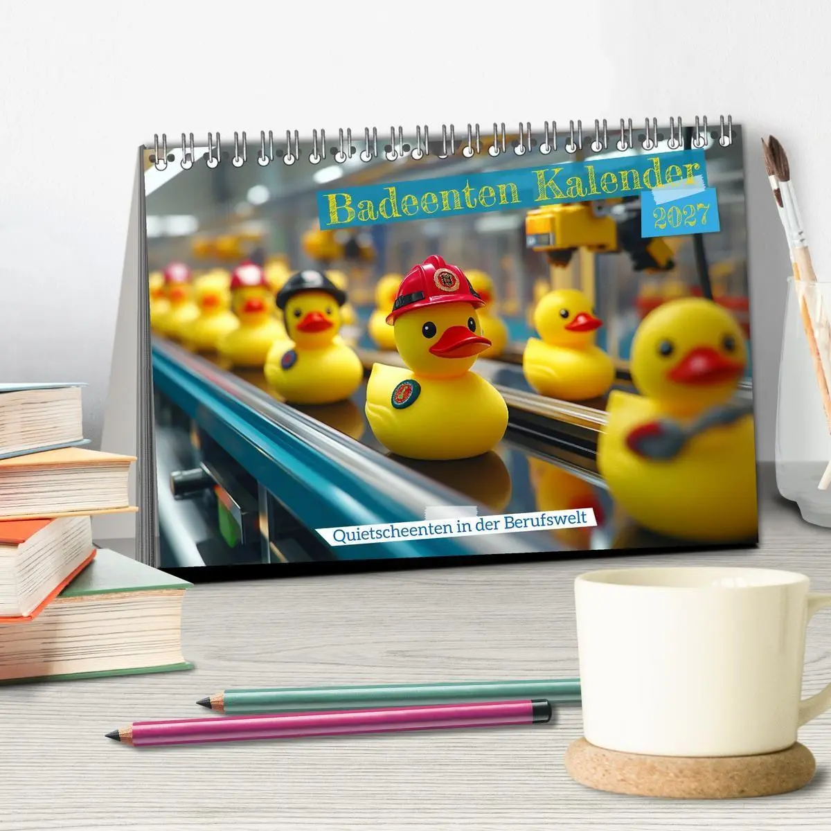 Bild: 9783569042551 | Badeenten Kalender - Quietscheenten in der Berufswelt...