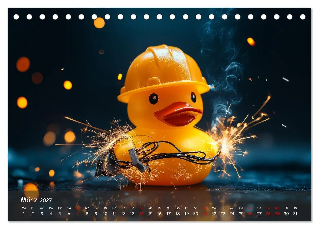 Bild: 9783569042551 | Badeenten Kalender - Quietscheenten in der Berufswelt...