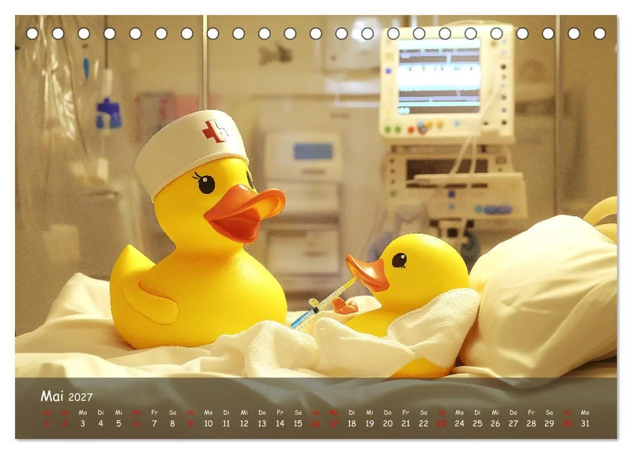 Bild: 9783569042551 | Badeenten Kalender - Quietscheenten in der Berufswelt...