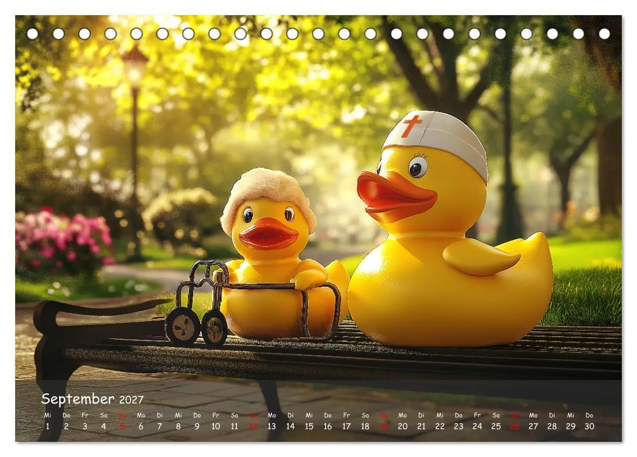 Bild: 9783569042551 | Badeenten Kalender - Quietscheenten in der Berufswelt...