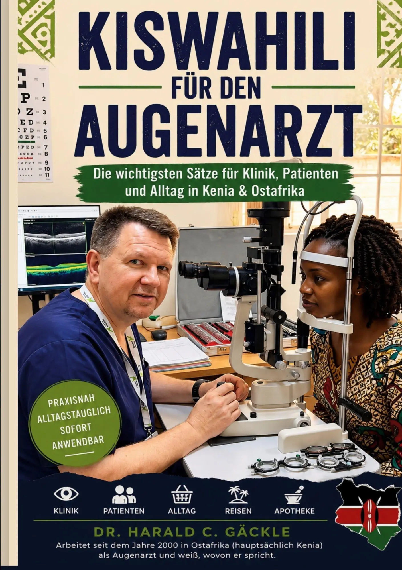 Cover: 9783696382551 | Kiswahili für den Augenarzt | Harald Gäckle | Taschenbuch | Englisch