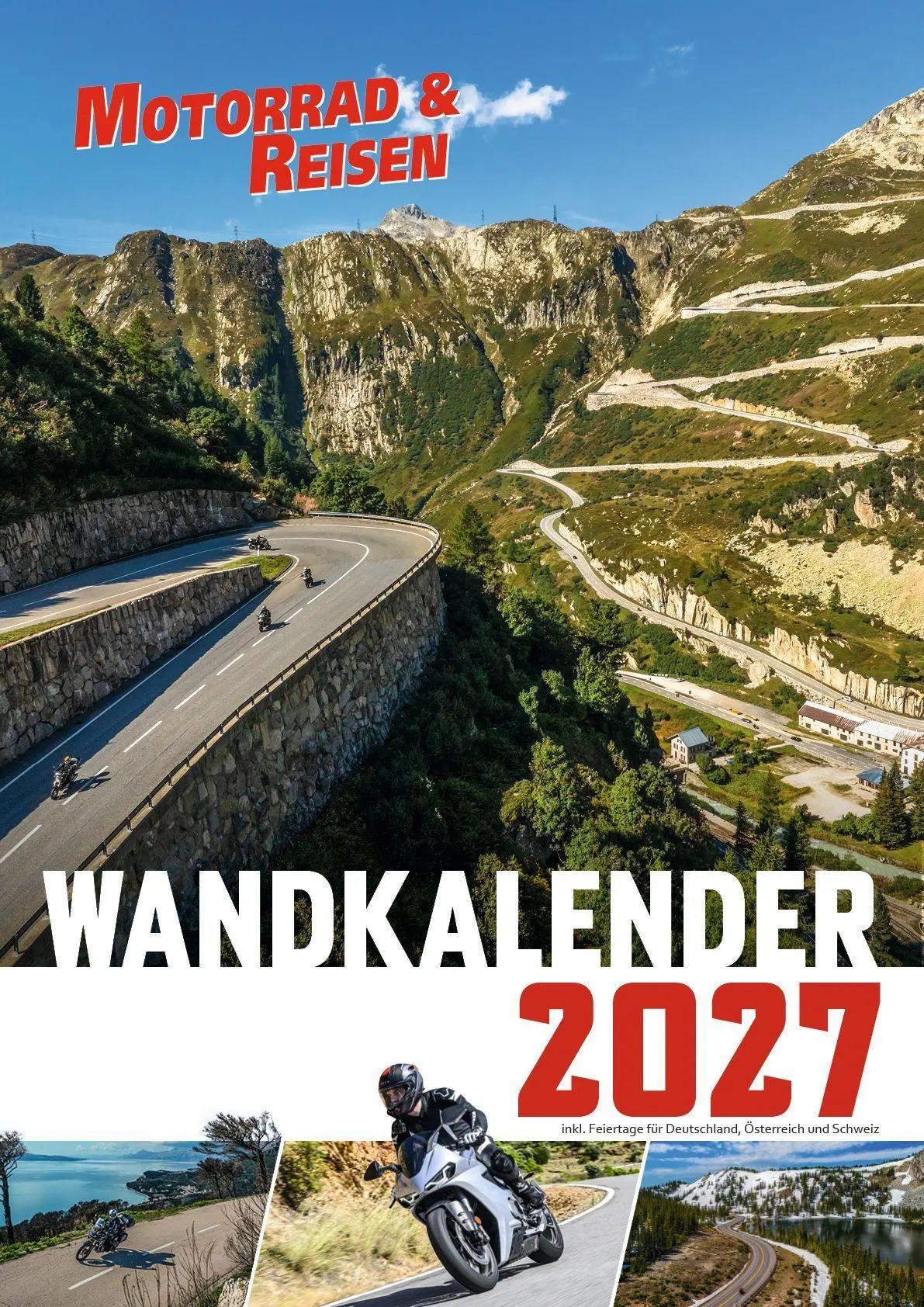 Cover: 9783942722551 | Motorrad &amp; Reisen Foto-Wandkalender 2027 DIN A2 | Verlag | Taschenbuch