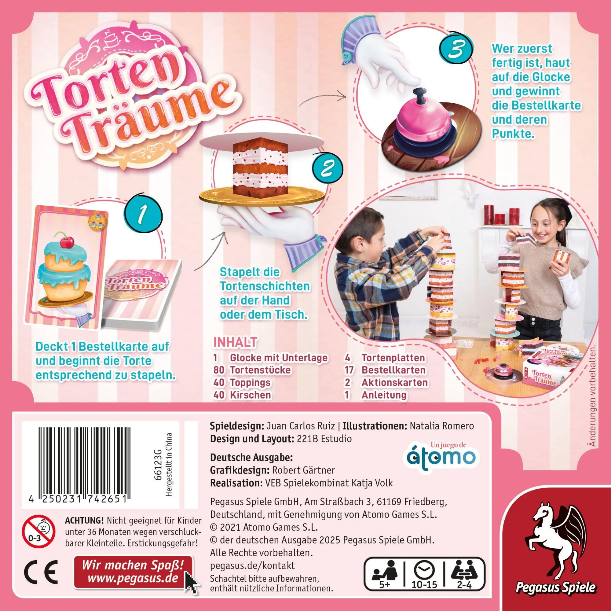 Bild: 4250231742651 | Torten Träume | Spiel | 66123G | Deutsch | 2025 | Pegasus Spiele GmbH